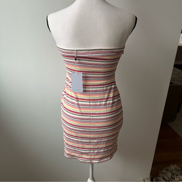 New with Tags! Lovers + Friends Lorraine Mini Dress Multi Striped Size Small - Picture 8 of 13
